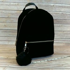 2/$35 - Mossimo - Black Velvety Backpack
